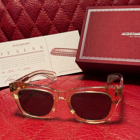 Jacques Marie Mage Dealan JMMDE03 – Champagne Frame with Dark Green Tint – #79 - Picture 6 of 10